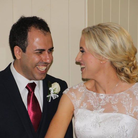 Janna & Arvin after their wedding
                      conducted by Jennifer Cram Brisbane Celebrant